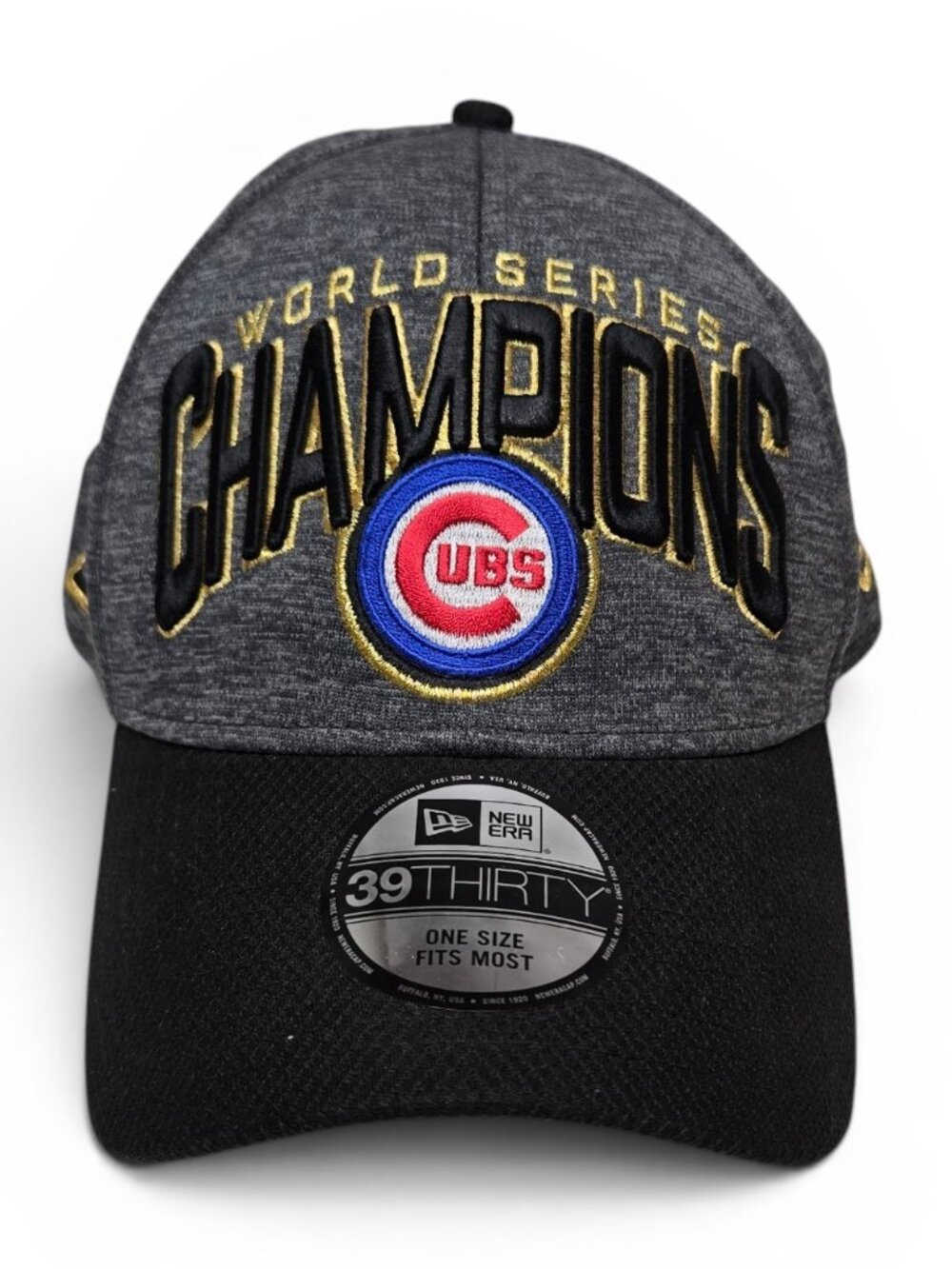 New Era Chicago Cubs 2016 World Series Champions 39Thirty Flex Fit Hat OSFM